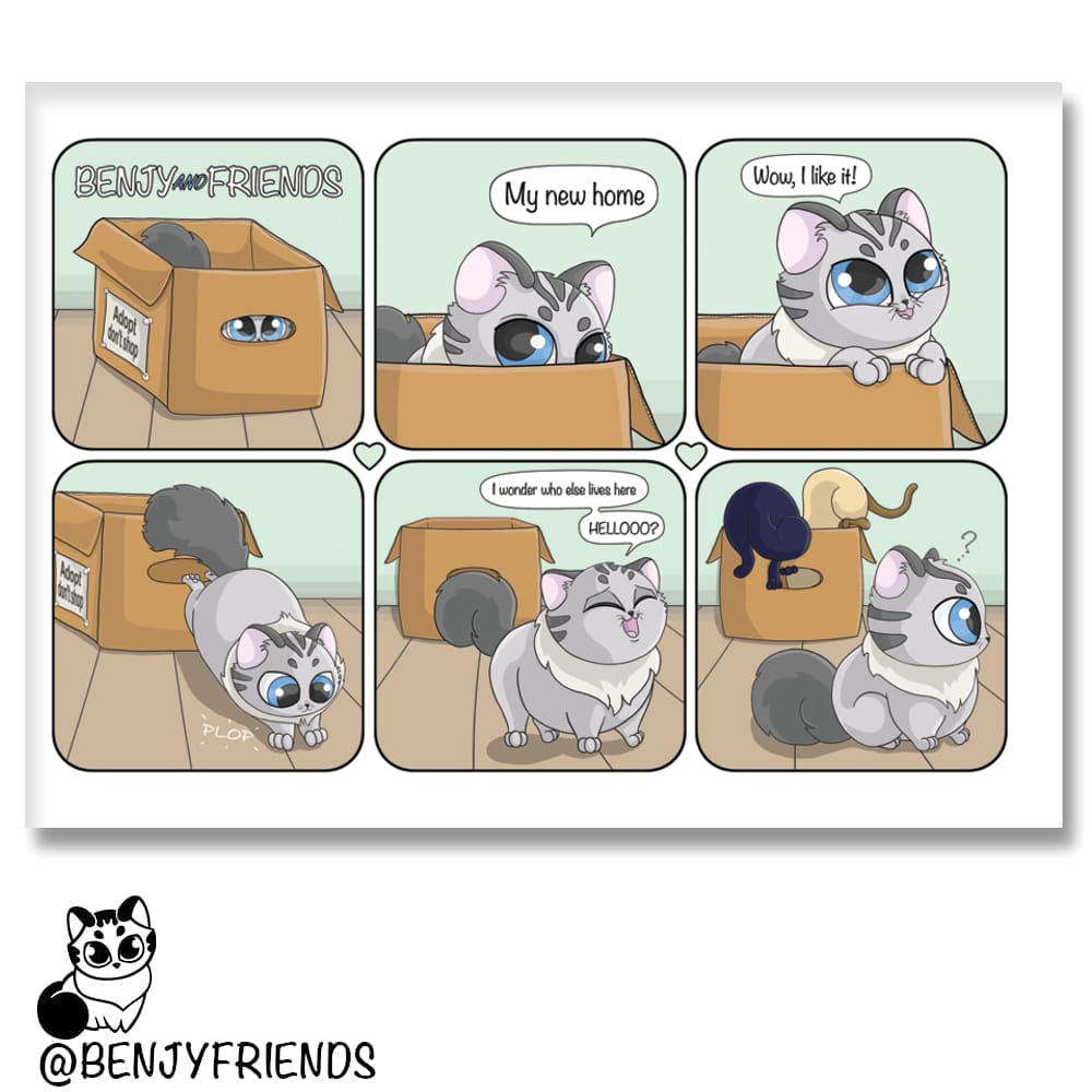 Welcome Home Benjy comic page sample