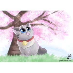 Cherry Blossoms art print